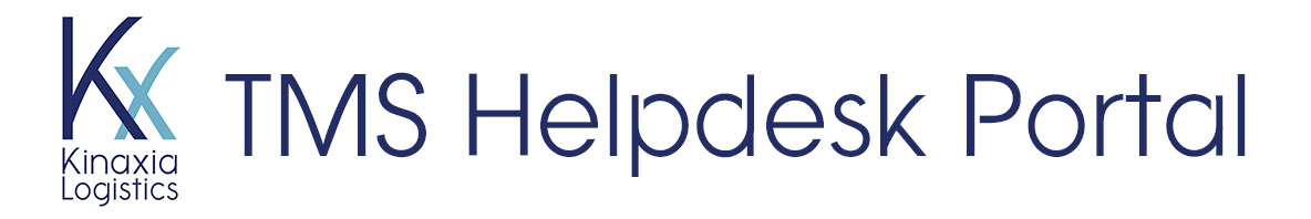 Kinaxia TMS Help Centre home page